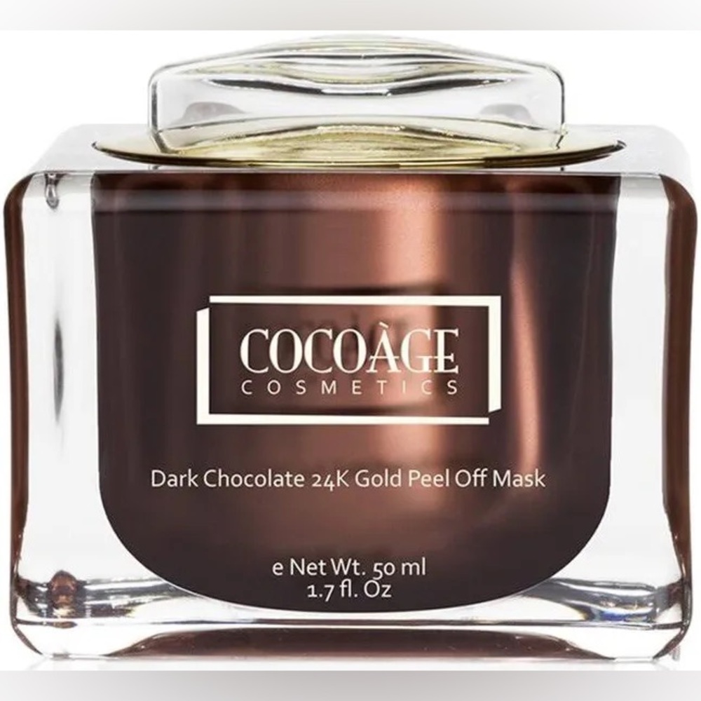 Cocoage Dark Chocolate 24K Gold Peel Off Mask